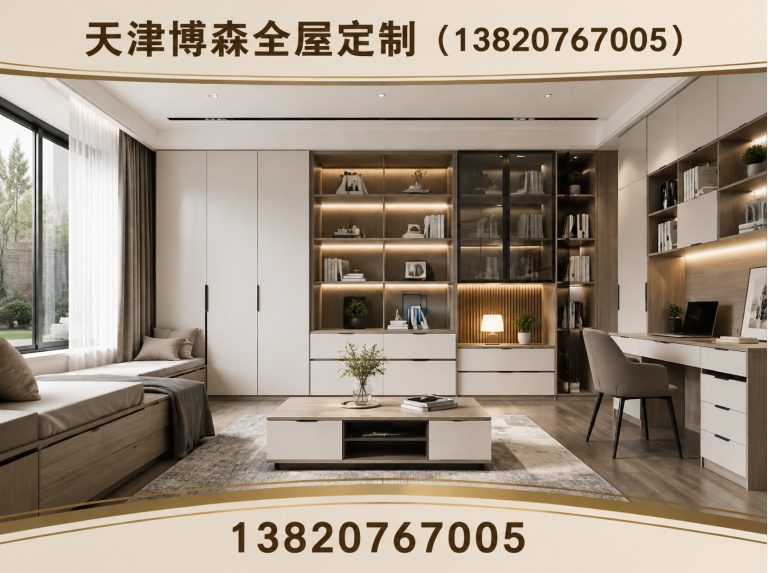 红桥区天津博森全屋定制展示图